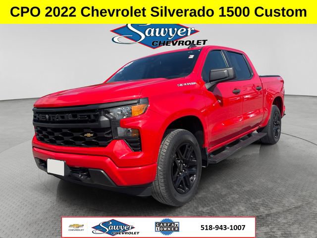 Certified 2022 Chevrolet Silverado 1500 Custom