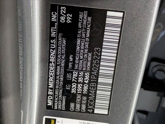 Used 2023 Mercedes-Benz EQS 580 4MATIC SUV image 25