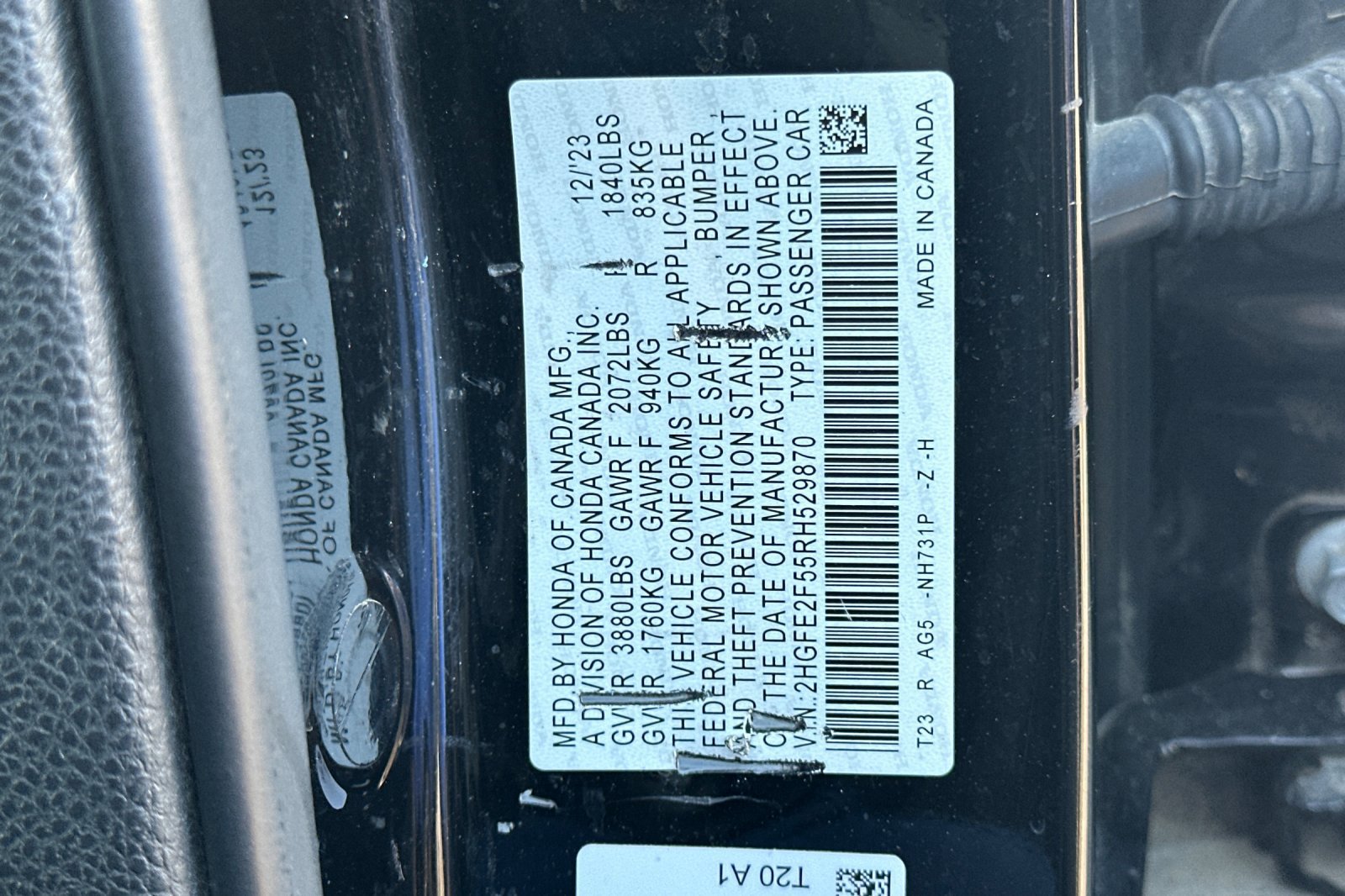 Used 2024 Honda Civic Sport image 27