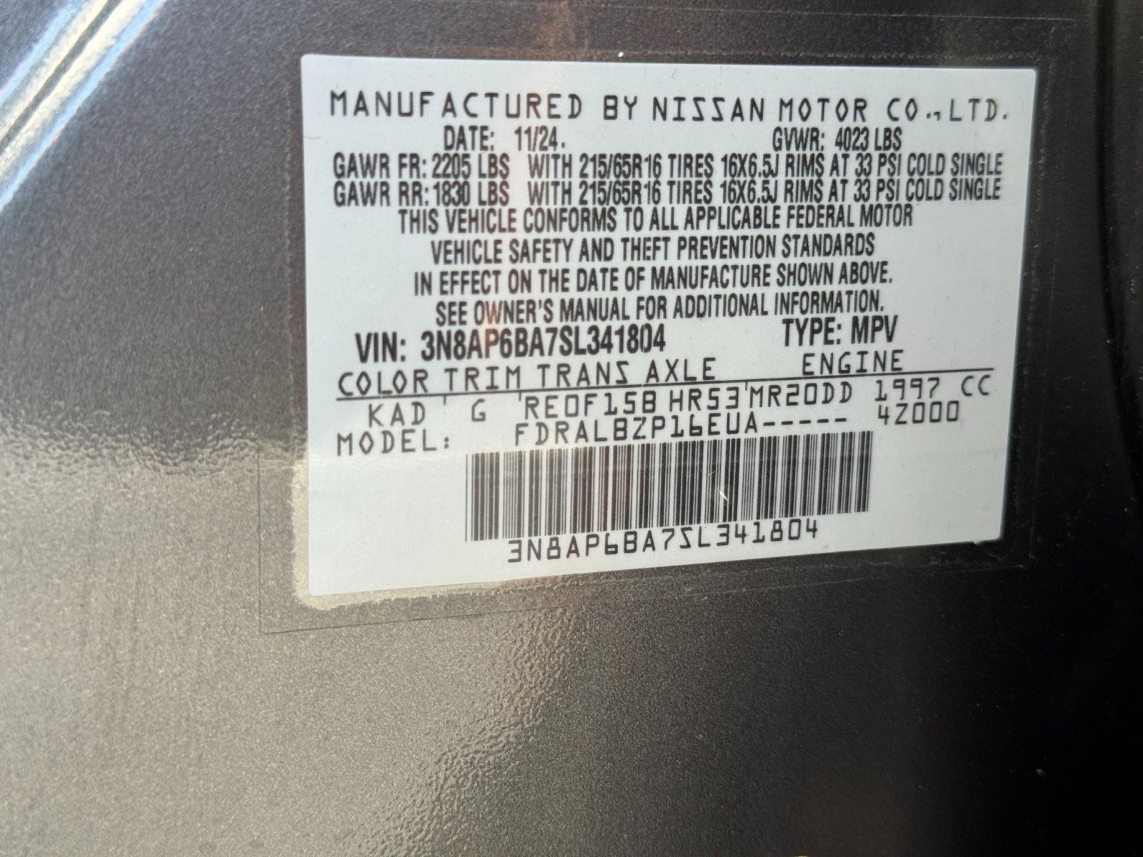 Used 2025 Nissan Kicks S FWD image 36