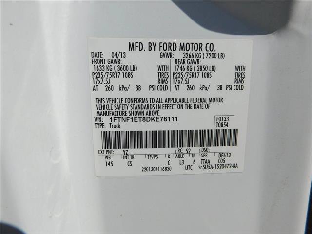 Used 2013 Ford F150 XL w/ XL Plus Pkg AWD/4WD image 27