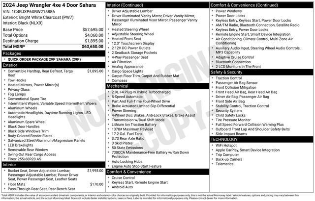 Used 2024 Jeep Wrangler Unlimited Sahara image 33