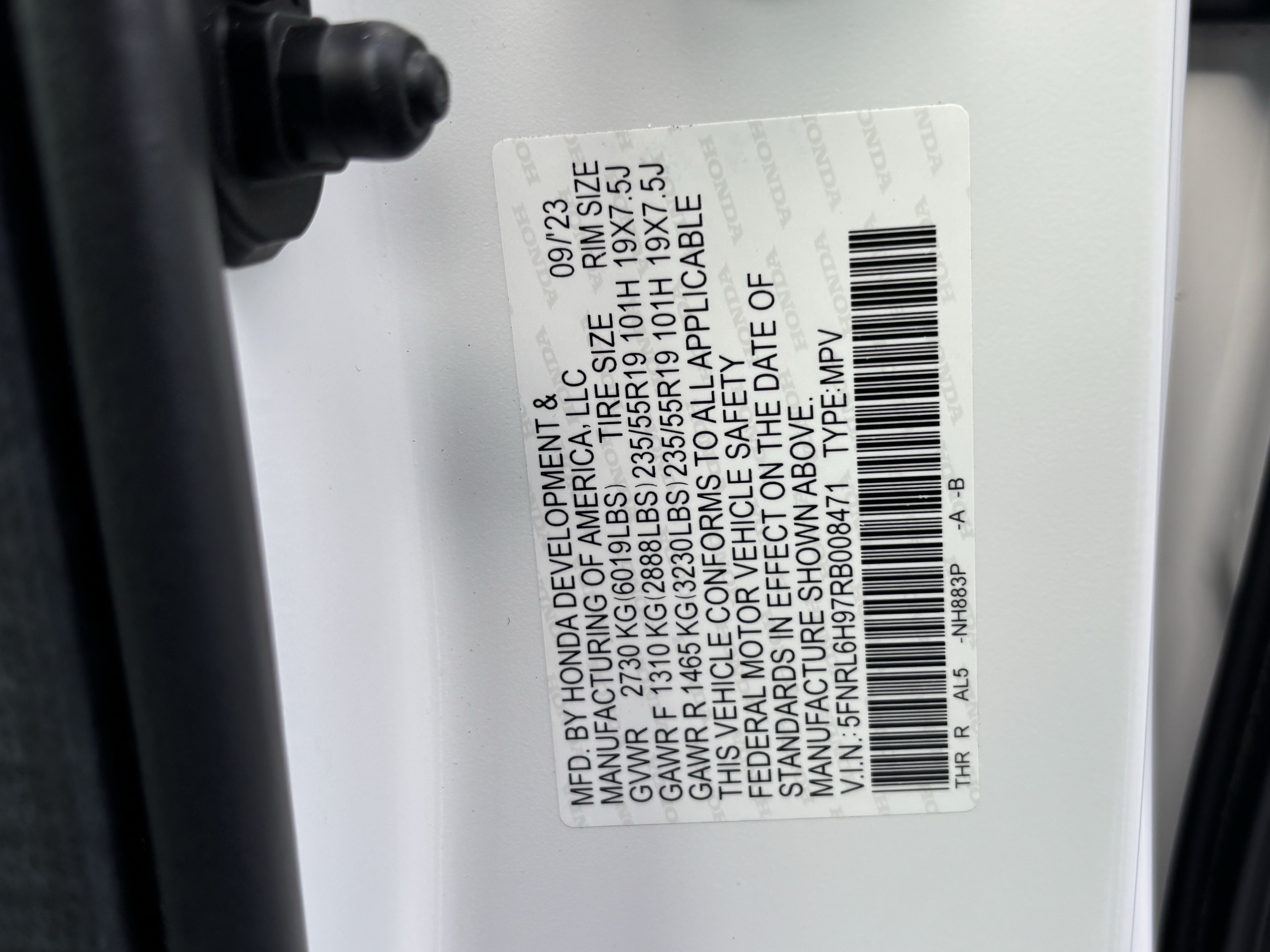 Certified 2024 Honda Odyssey Elite image 30