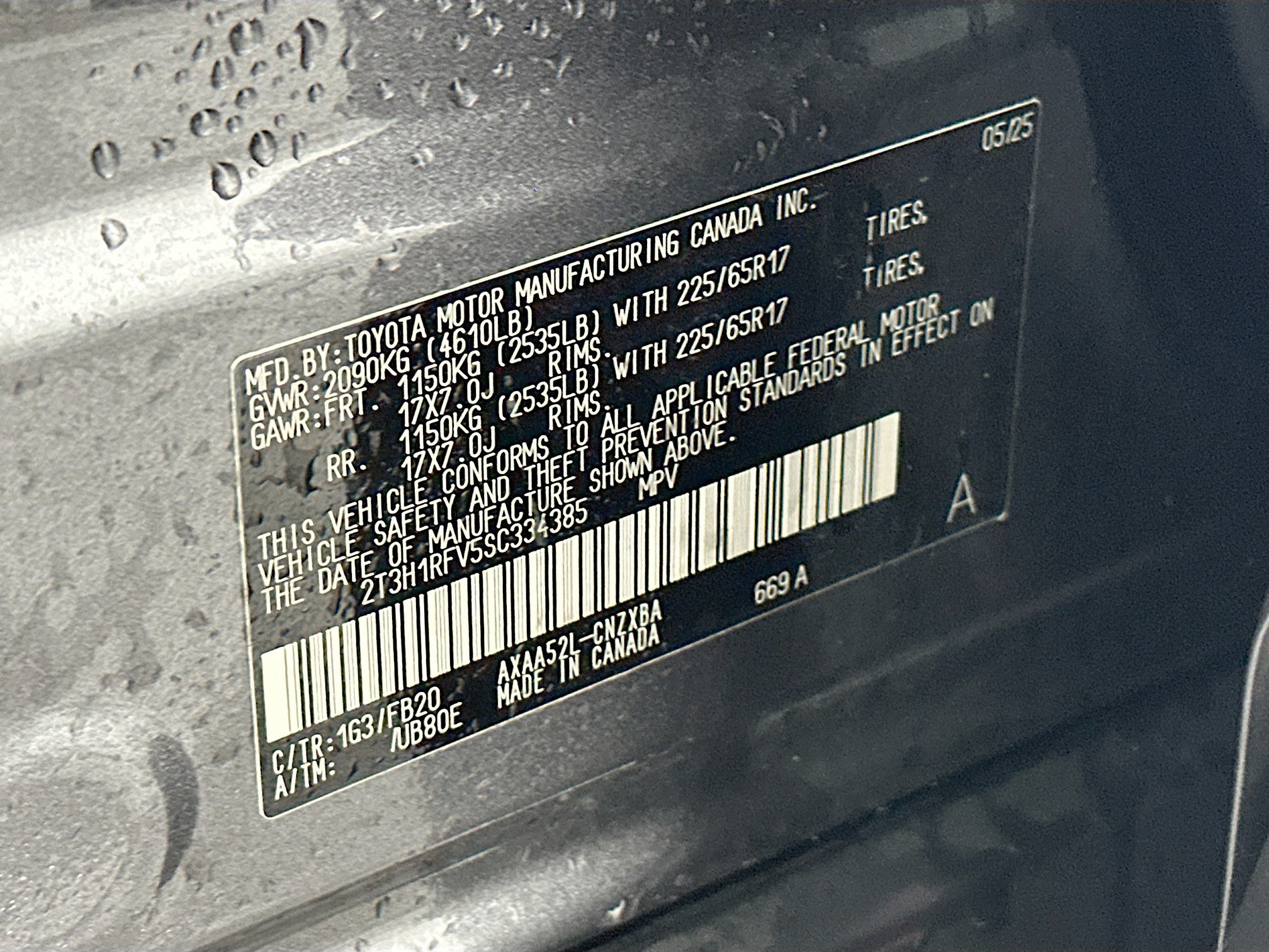 Used 2025 Toyota RAV4 LE FWD image 12