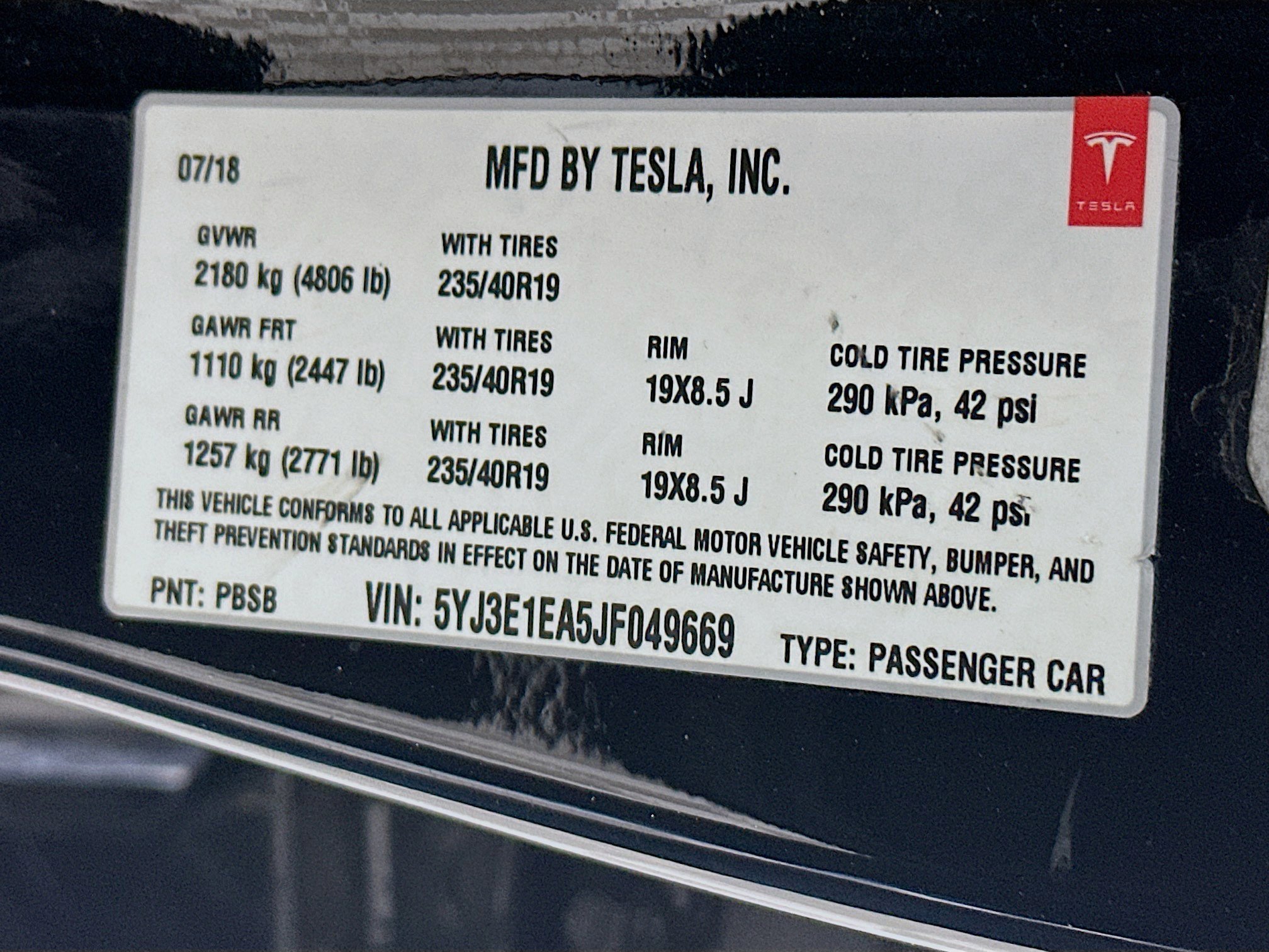 Used 2018 Tesla Model 3 Long Range image 12