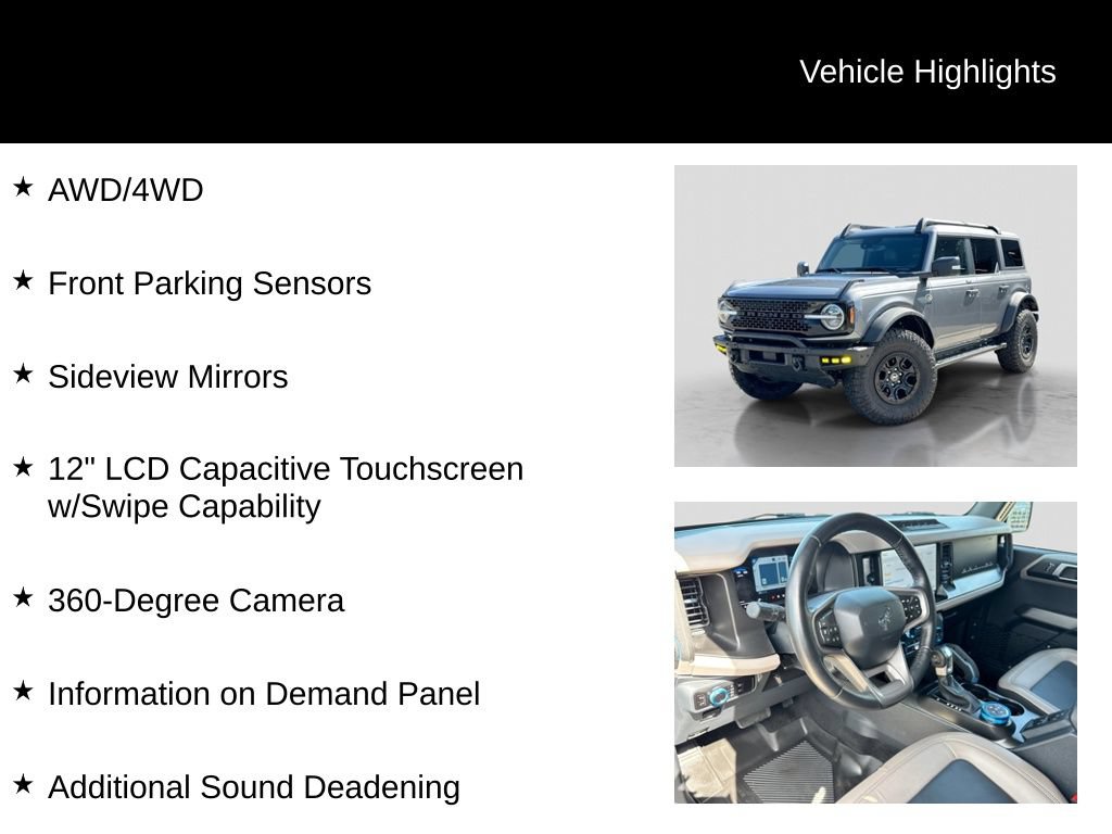 Certified 2023 Ford Bronco Wildtrak AWD/4WD image 17