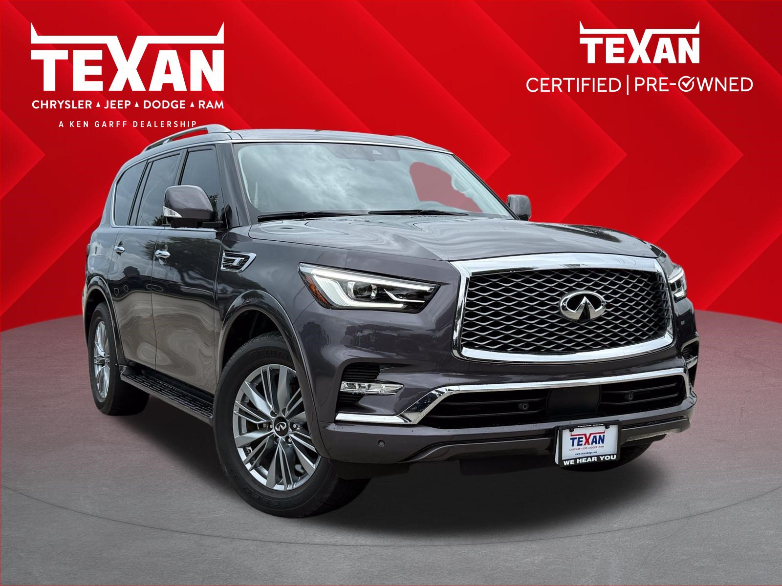 Used 2023 INFINITI QX80 Luxe w/ All-Season Package