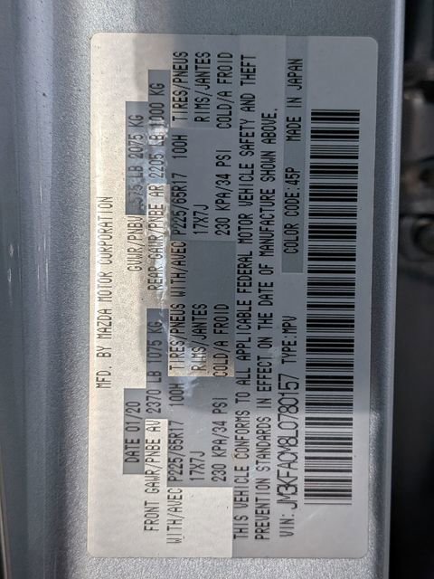 Used 2020 MAZDA CX-5 Touring image 28