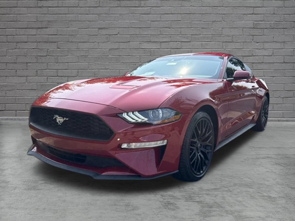 Used 2021 Ford Mustang Premium w/ Wheel & Stripe Package RWD image 3