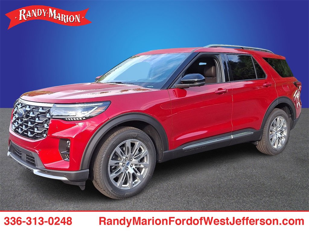 New 2025 Ford Explorer Platinum