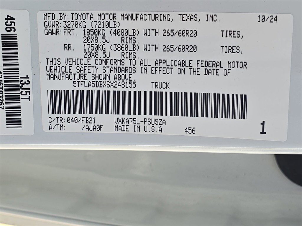 Used 2025 Toyota Tundra SR5 image 34