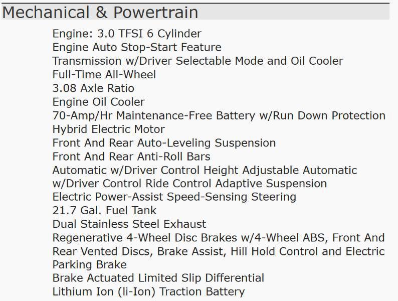 Used 2020 Audi A8 L 3.0T w/ Executive Package AWD/4WD image 91