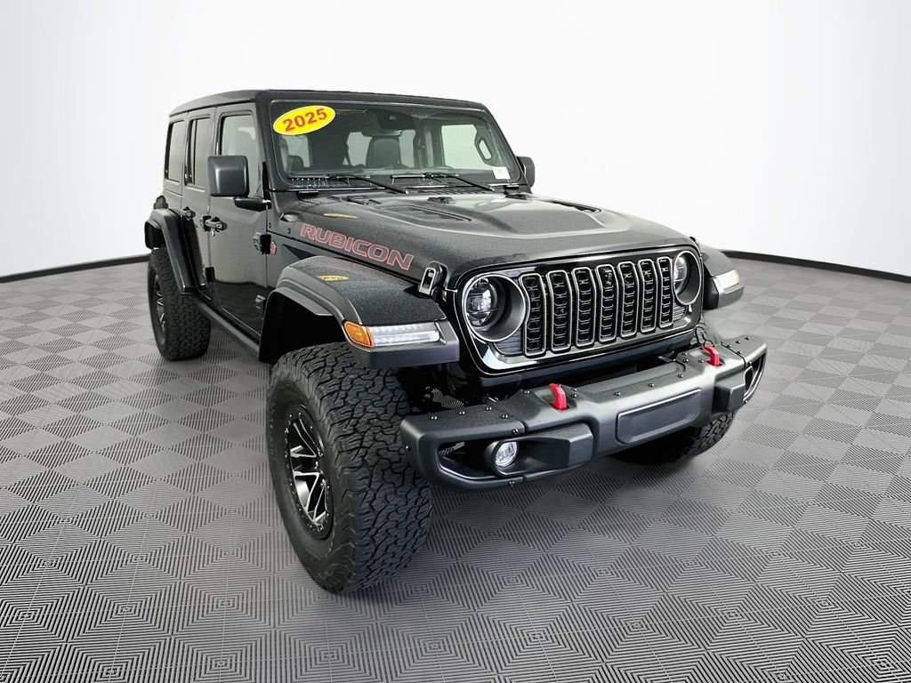 Certified 2025 Jeep Wrangler Unlimited Rubicon AWD/4WD video 2