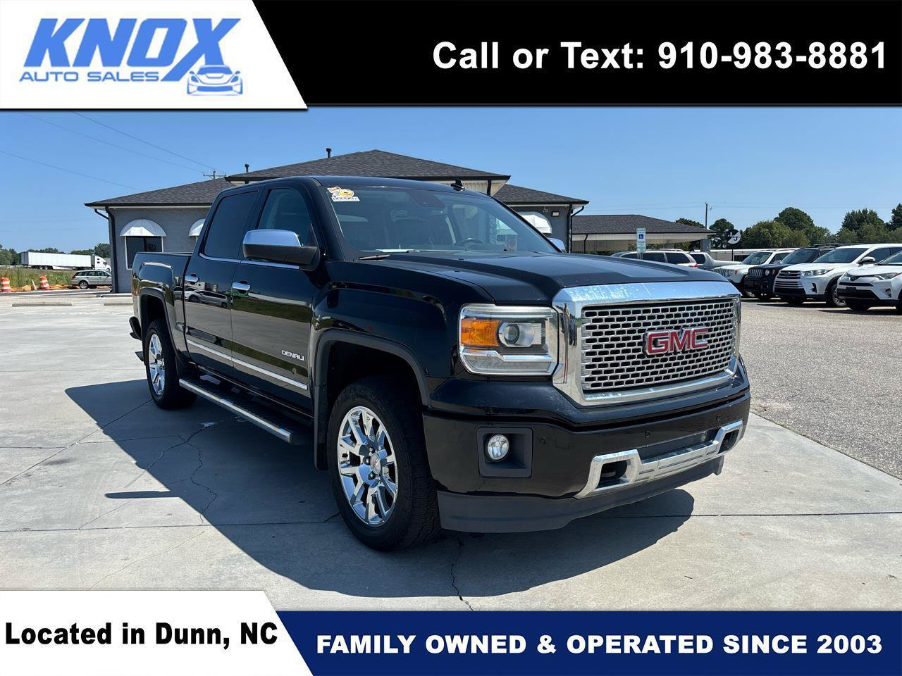 Used 2014 GMC Sierra 1500 Denali w/ Driver Alert Package AWD/4WD image 1