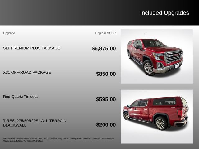 Used 2019 GMC Sierra 1500 SLT w/ SLT Premium Plus Package image 5