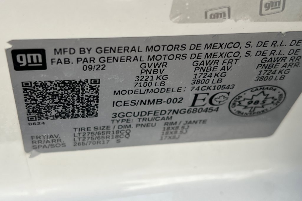 Used 2022 Chevrolet Silverado 1500 LT Trail Boss image 26