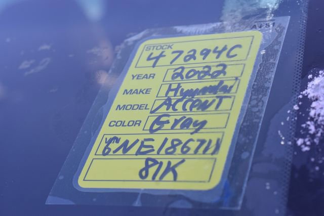 Used 2022 Hyundai Accent SE image 30