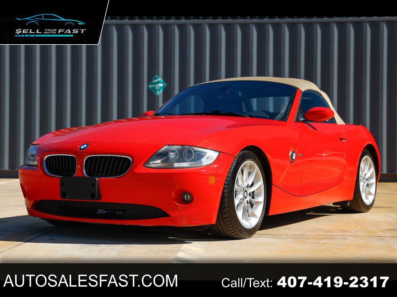 Used 2005 BMW Z4 2.5i