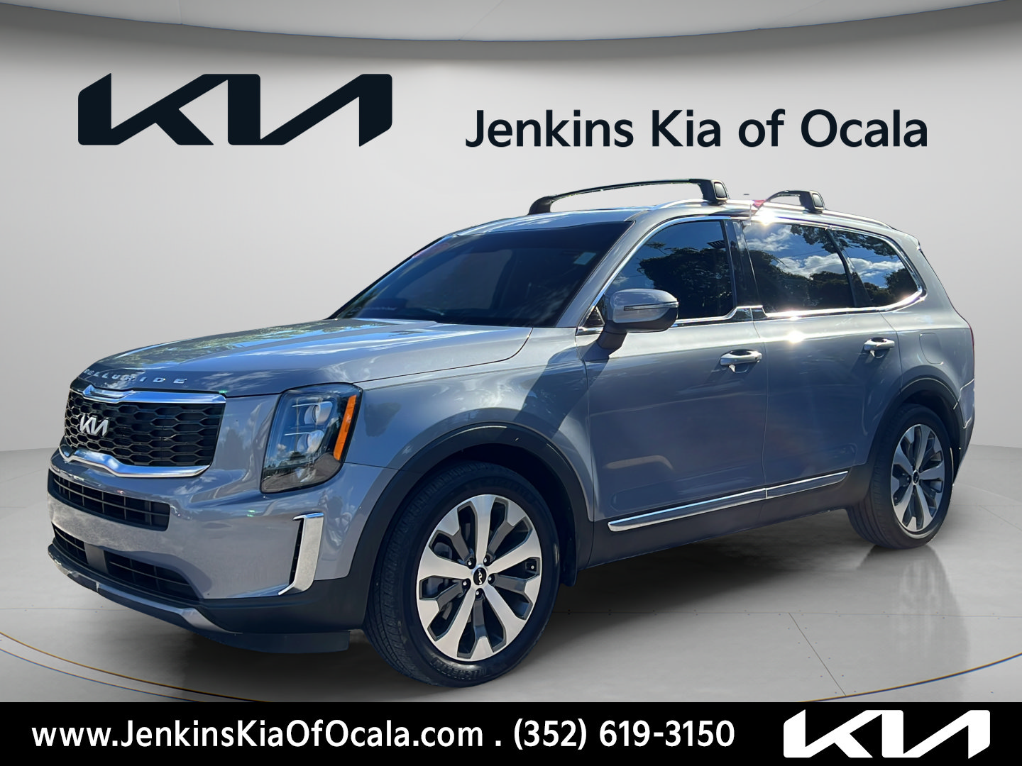 Certified 2022 Kia Telluride EX w/ EX Premium Package AWD/4WD image 7