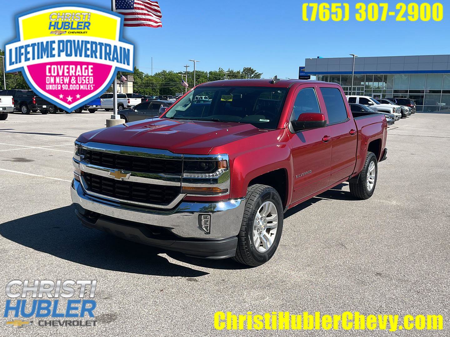 Used 2018 Chevrolet Silverado 1500 LT w/ All Star Edition AWD/4WD image 1