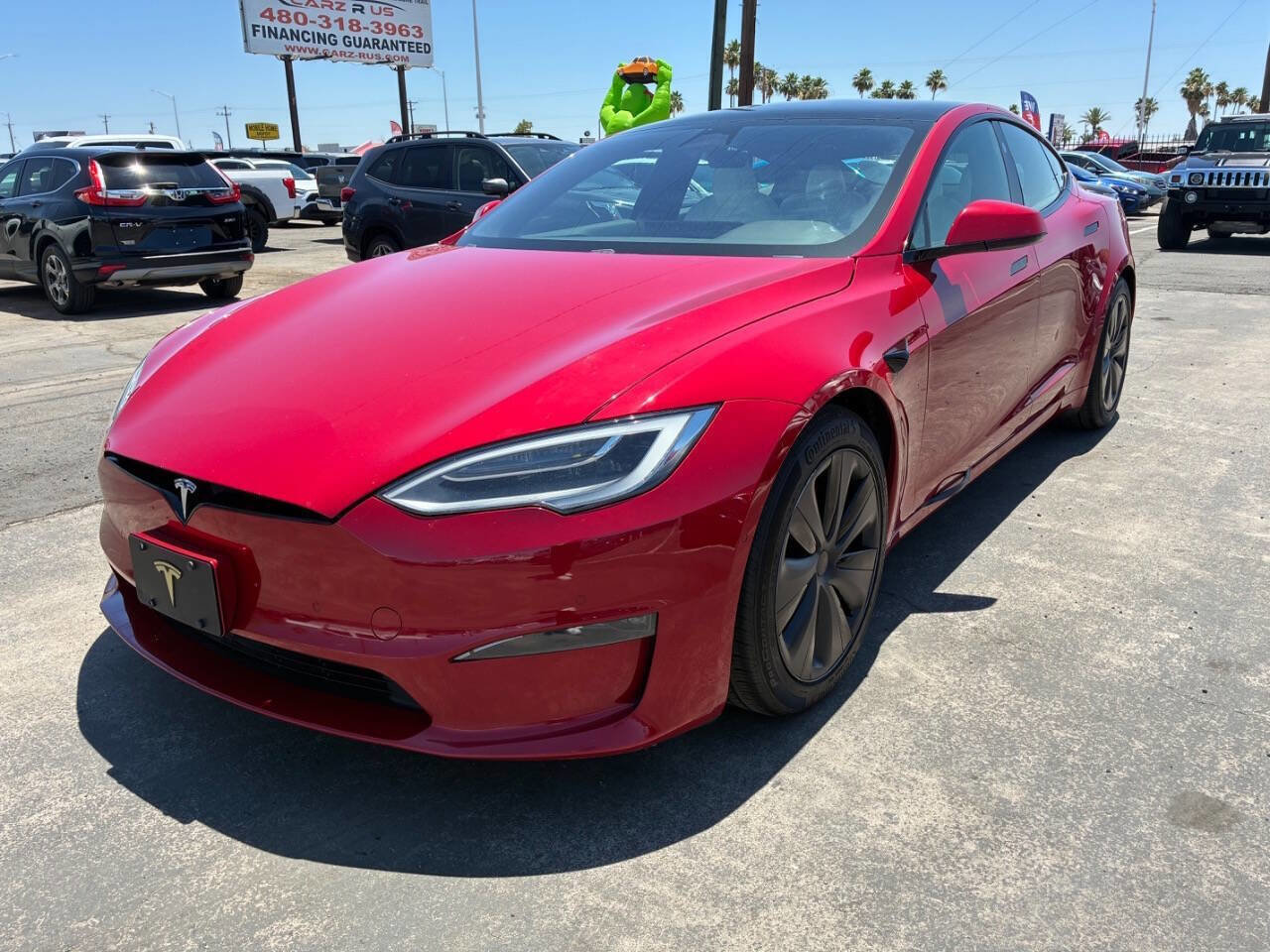 Used 2021 Tesla Model S Long Range AWD/4WD image 2