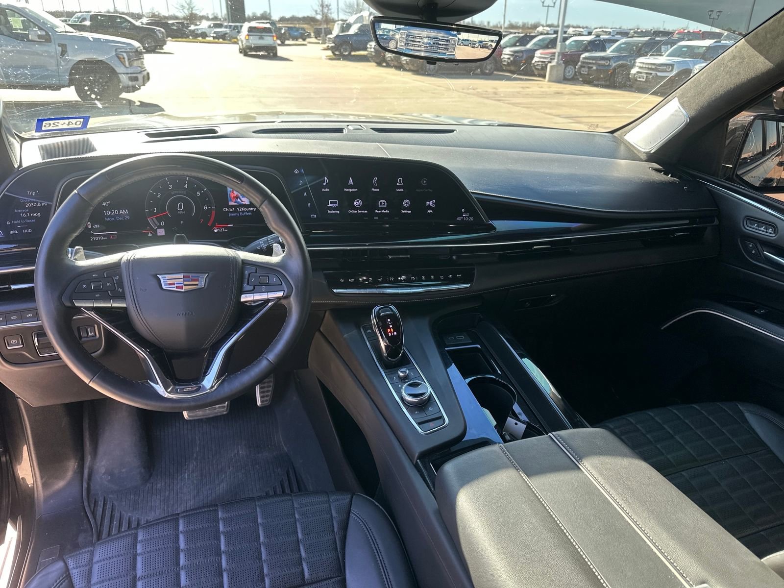 Used 2024 Cadillac Escalade V w/ LPO, Floor Liner Package image 12