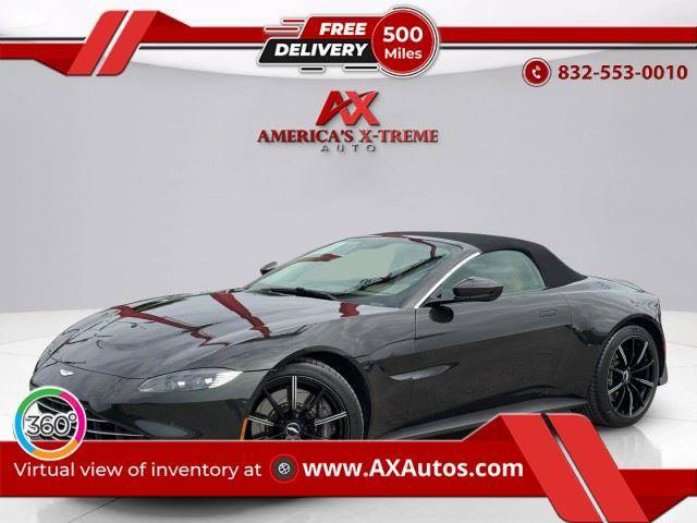 Used 2022 Aston Martin V8 Vantage Roadster RWD video 1