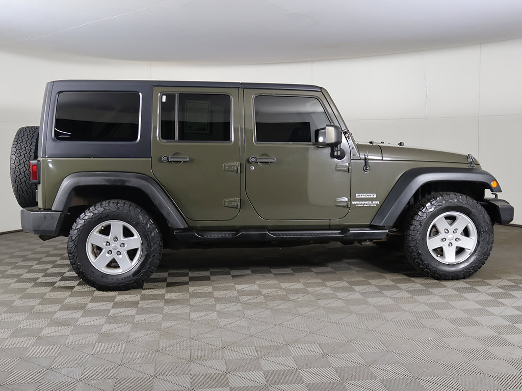 Used 2015 Jeep Wrangler Unlimited Sport w/ Quick Order Package 24S AWD/4WD image 13