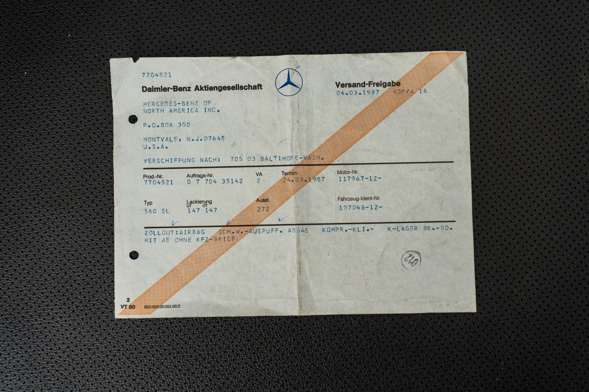 Used 1987 Mercedes-Benz 560 SL image 24