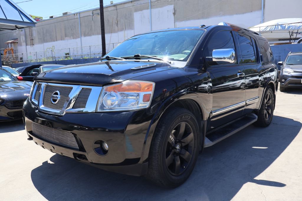 Used 2012 Nissan Armada SL w/ DVD FES Pkg RWD image 3