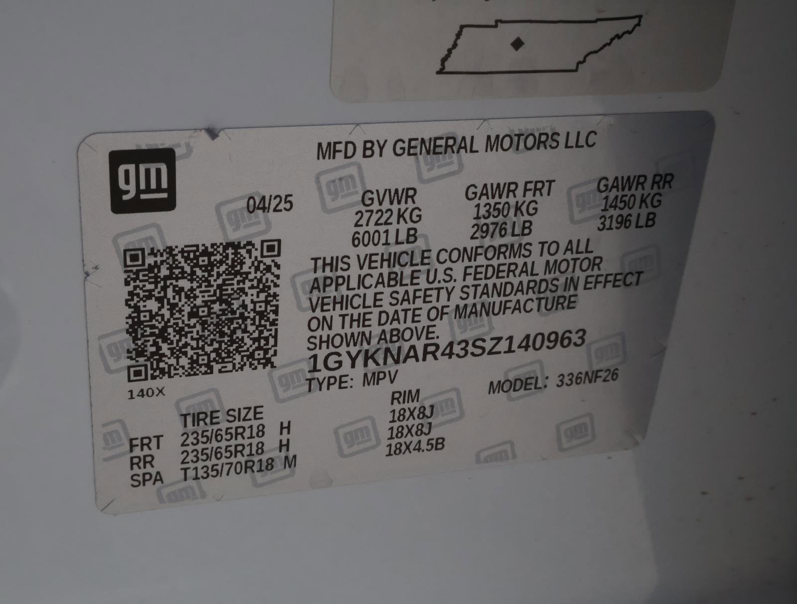 Used 2025 Cadillac XT5 Luxury w/ LPO, Floor Liner Package image 26