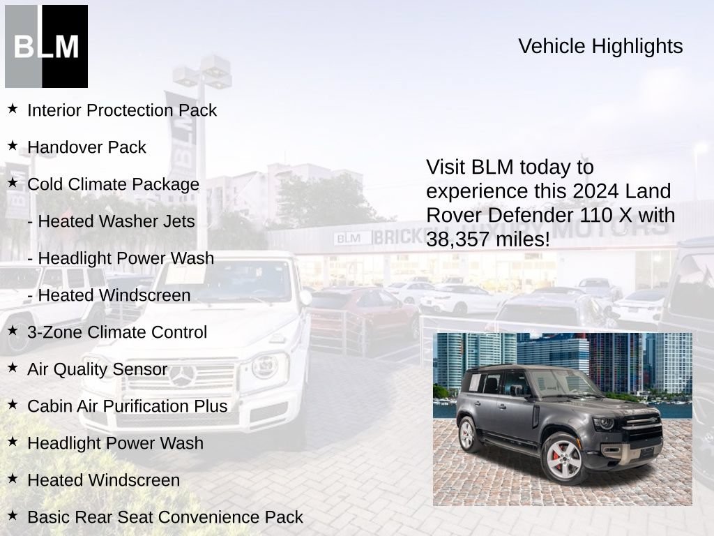 Used 2024 Land Rover Defender 110 X AWD/4WD image 5
