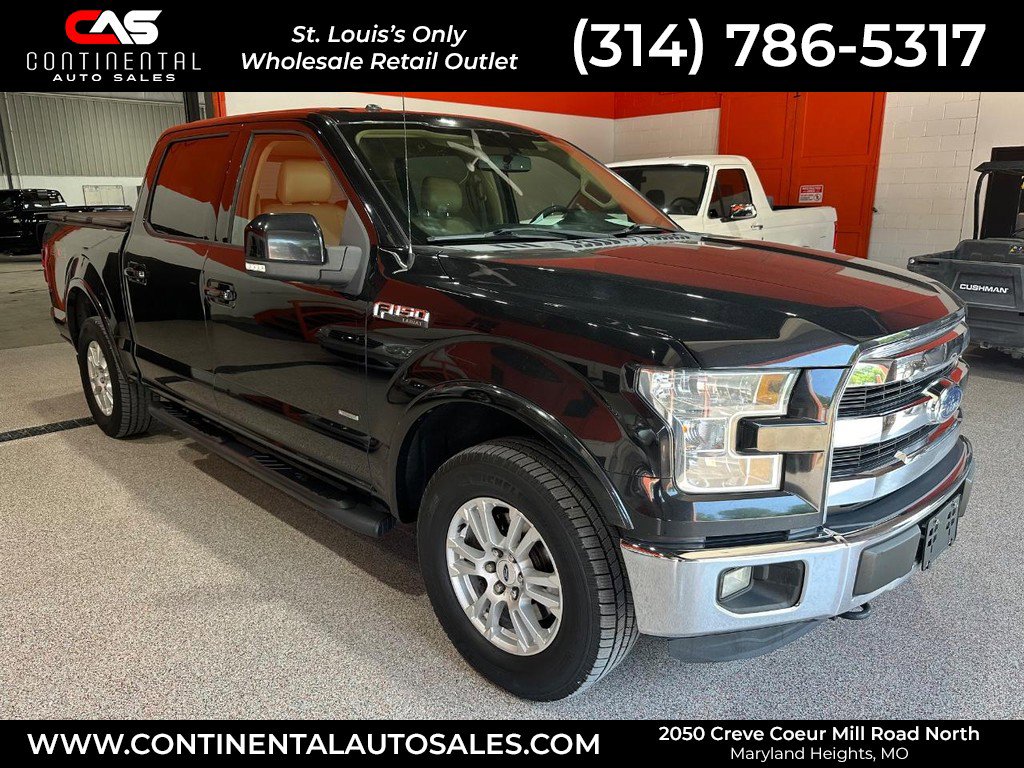 Used 2015 Ford F150 Lariat w/ Equipment Group 501A Mid image 1