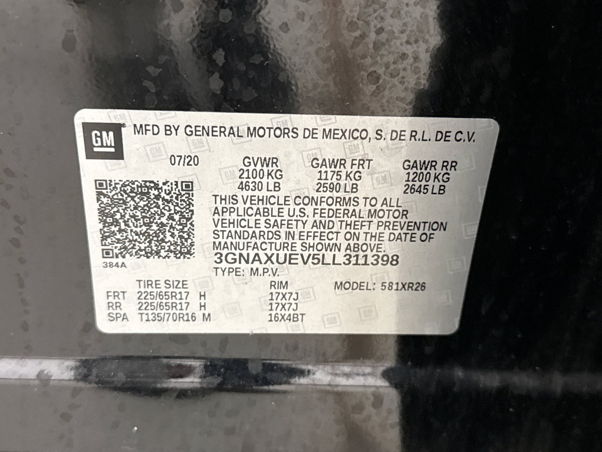 Used 2020 Chevrolet Equinox LT AWD/4WD image 11