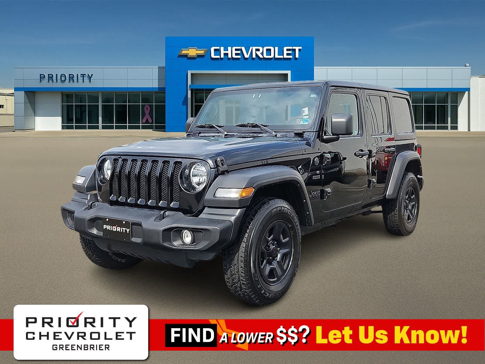 Used 2023 Jeep Wrangler Unlimited Sport