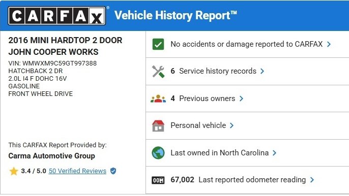 Used 2016 MINI Cooper John Cooper Works image 26