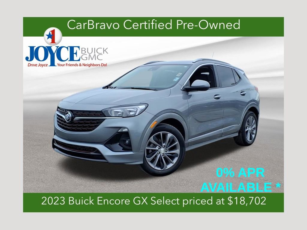 Certified 2023 Buick Encore GX Select w/ Sport Touring Package