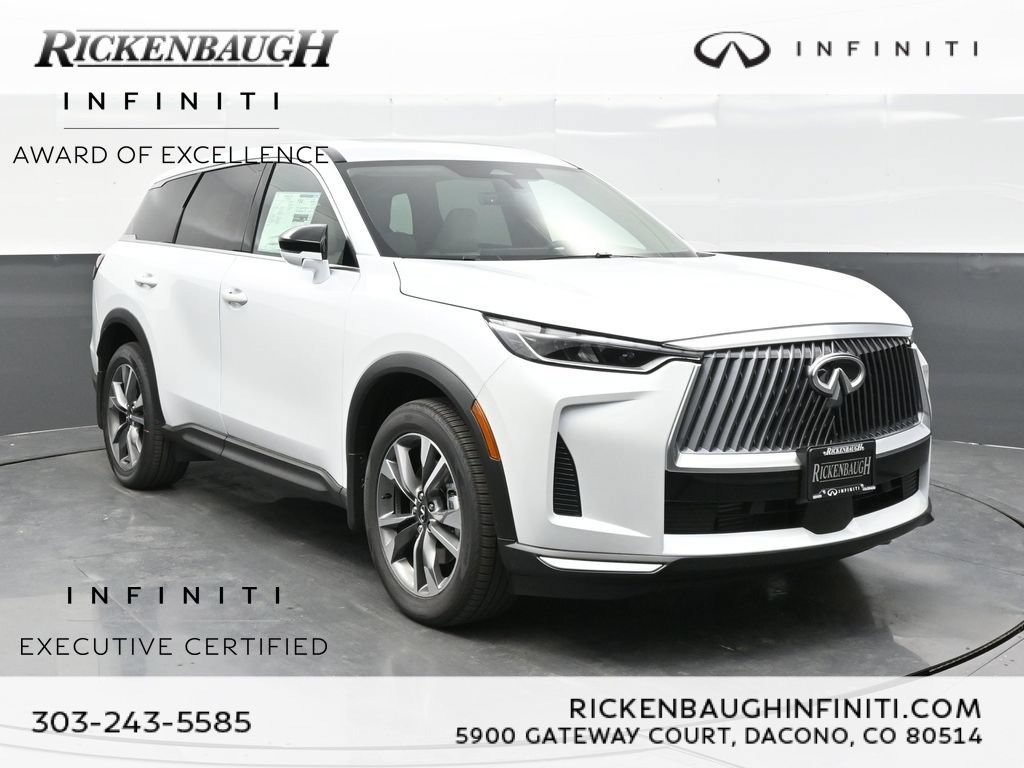 Certified 2026 INFINITI QX60 Pure w/ Cargo Package AWD/4WD image 1
