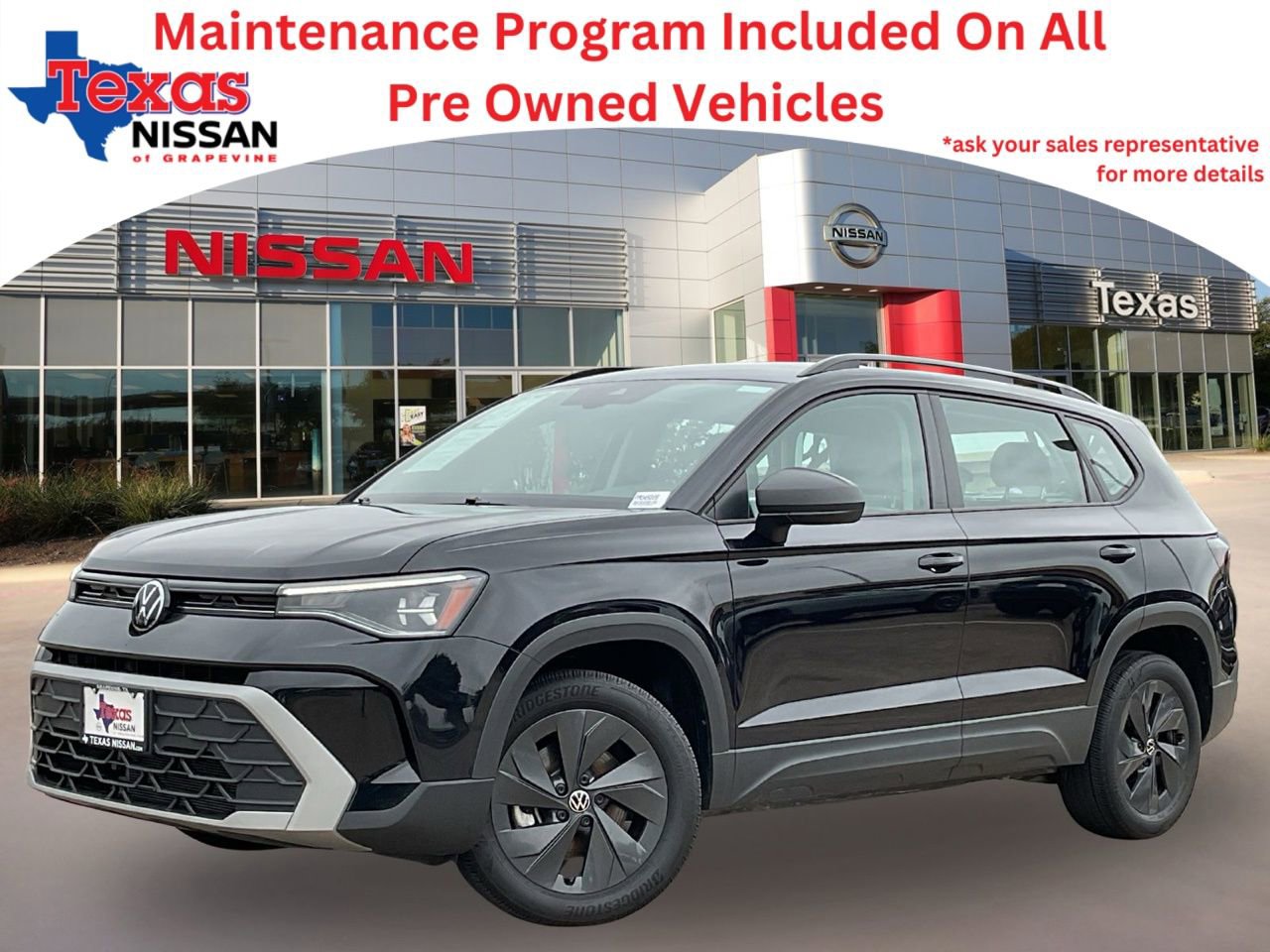 Used 2025 Volkswagen Taos S FWD image 1