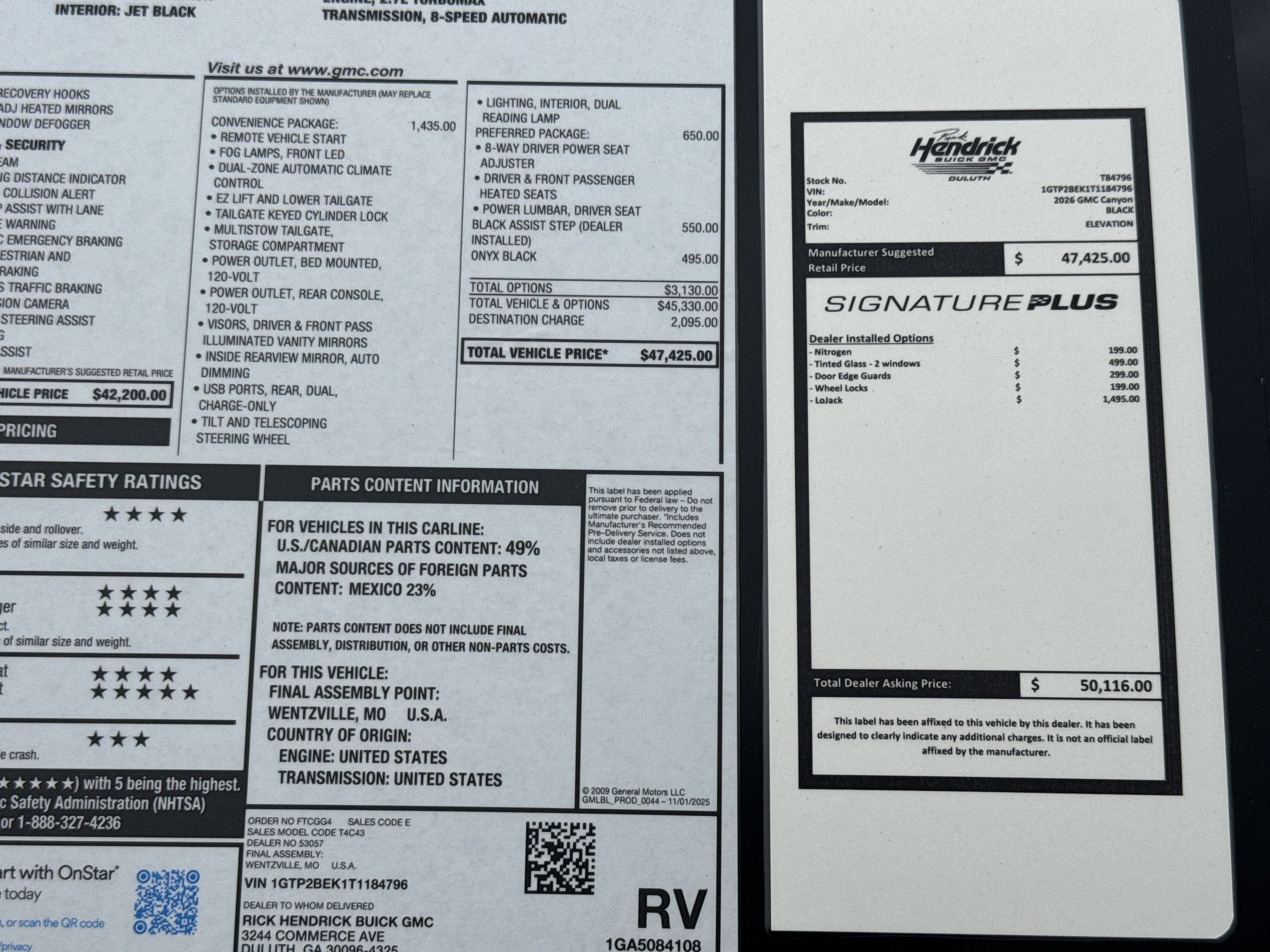 New 2026 GMC Canyon Elevation w/ Convenience Package image 35