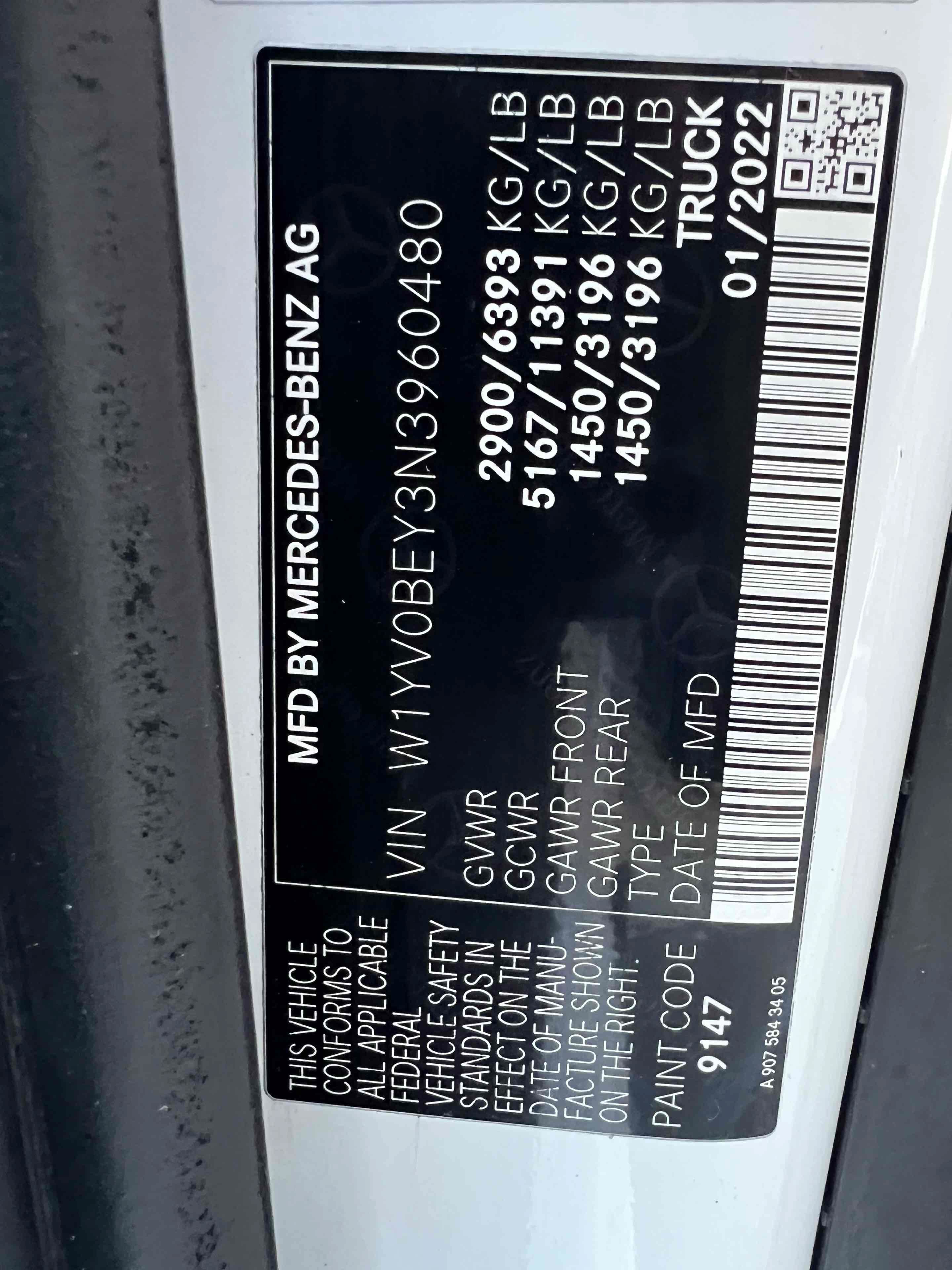 Used 2022 Mercedes-Benz Metris image 11