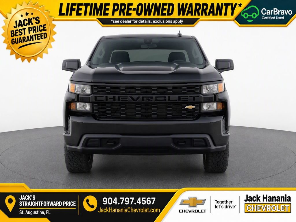 Used 2021 Chevrolet Silverado 1500 Custom RWD image 2