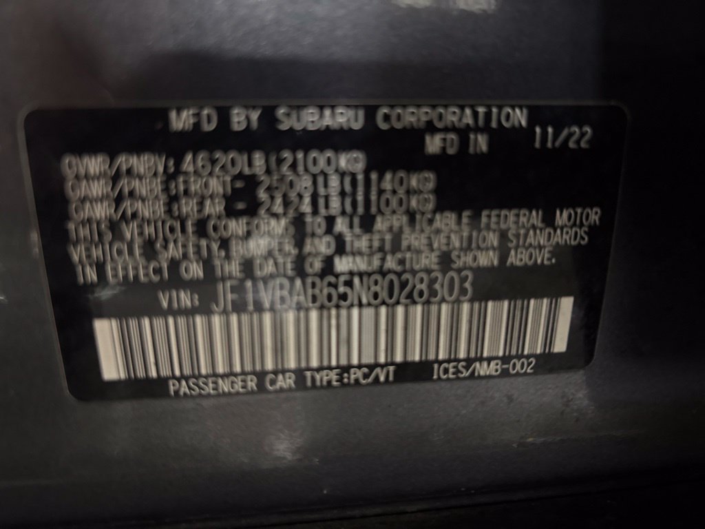 Used 2022 Subaru WRX AWD/4WD image 10