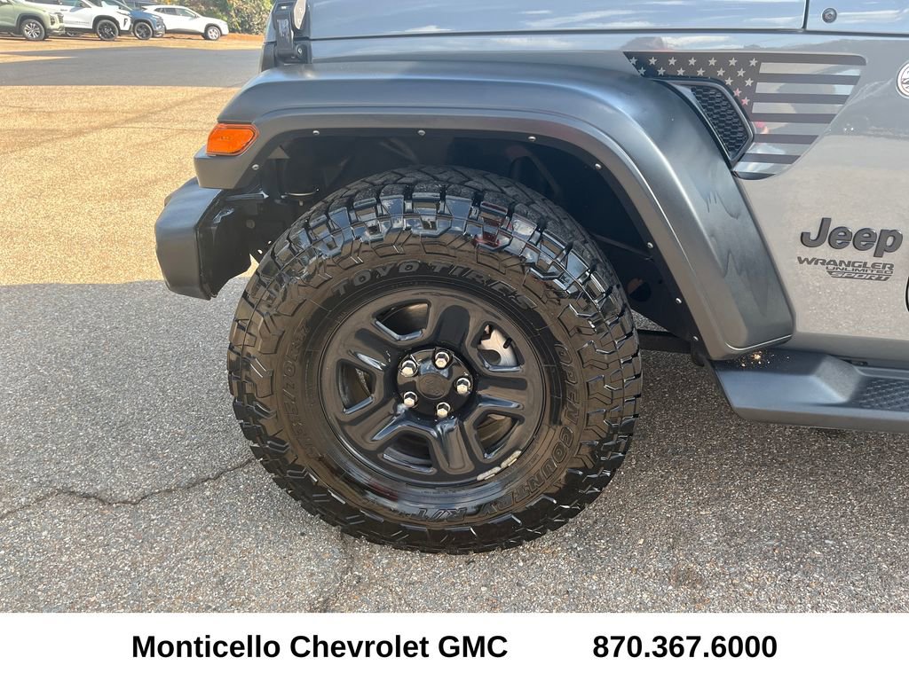 Used 2021 Jeep Wrangler Unlimited Sport image 30