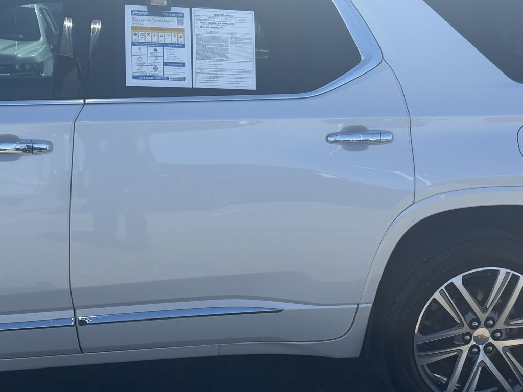 Used 2023 Chevrolet Traverse High Country w/ LPO, Floor Liner Package image 17