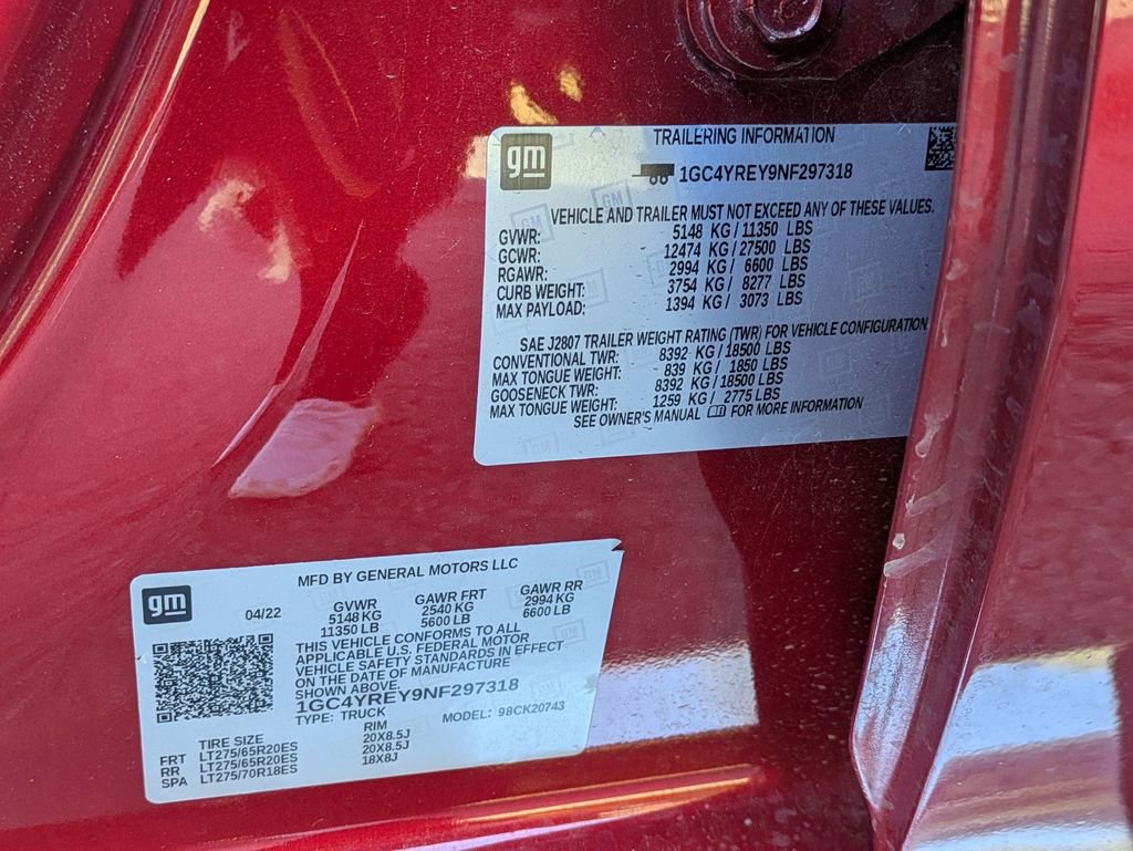 Used 2022 Chevrolet Silverado 2500 High Country image 34