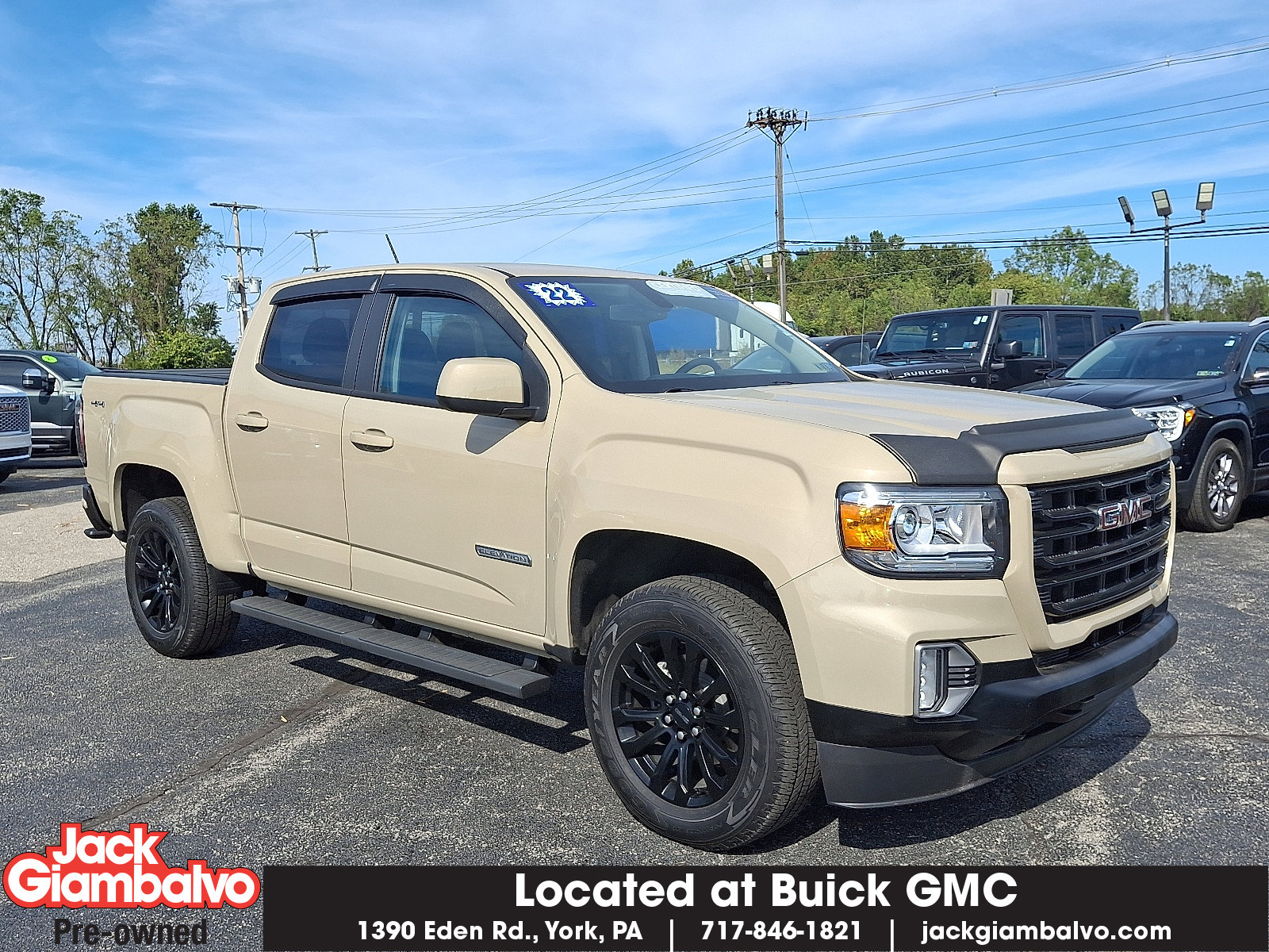 Certified 2022 GMC Canyon Elevation w/ Trailering Package