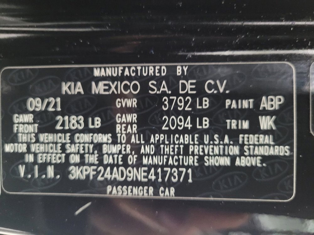 Used 2022 Kia Forte LXS FWD image 33