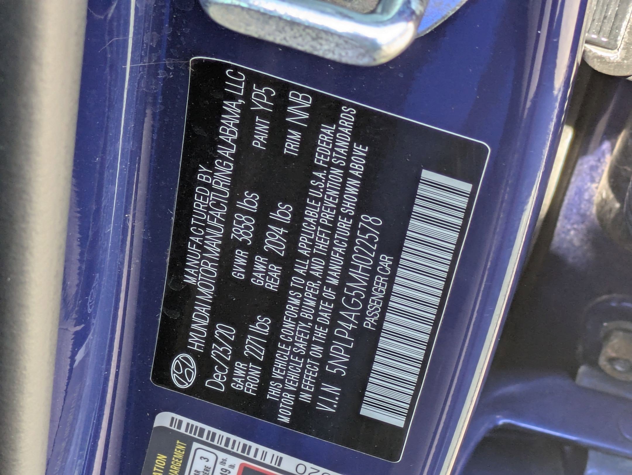 Certified 2021 Hyundai Elantra Limited FWD image 28