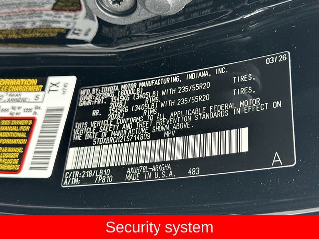 New 2026 Toyota Highlander Limited image 29